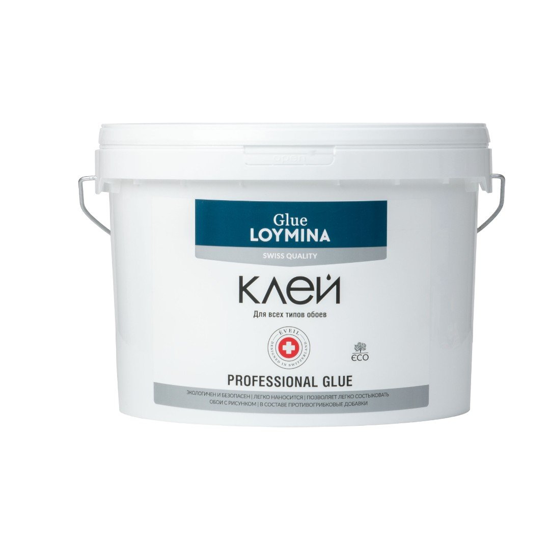 Клей Loymina Proffesional Glue для всех видов обоев, 10 кг Клей Loymina Proffesional Glue для всех видов обоев, 10 кг