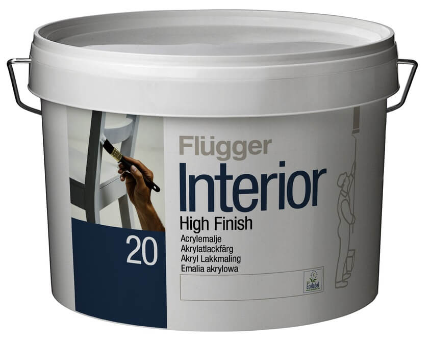 Interior High Finish 20 (полуматовая 20%), base 1, 0,7 л Interior High Finish 20 (полуматовая 20%), base 1, 0,7 л