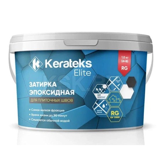 Kerateks Elite, 52 Серебристо-серый (2,5 кг) Kerateks Elite, 52 Серебристо-серый (2,5 кг)