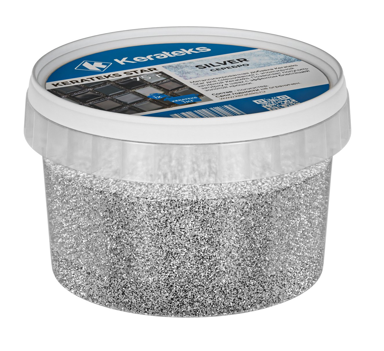 Металлизированная добавка Kerateks Star (silver) Металлизированная добавка Kerateks Star (silver)