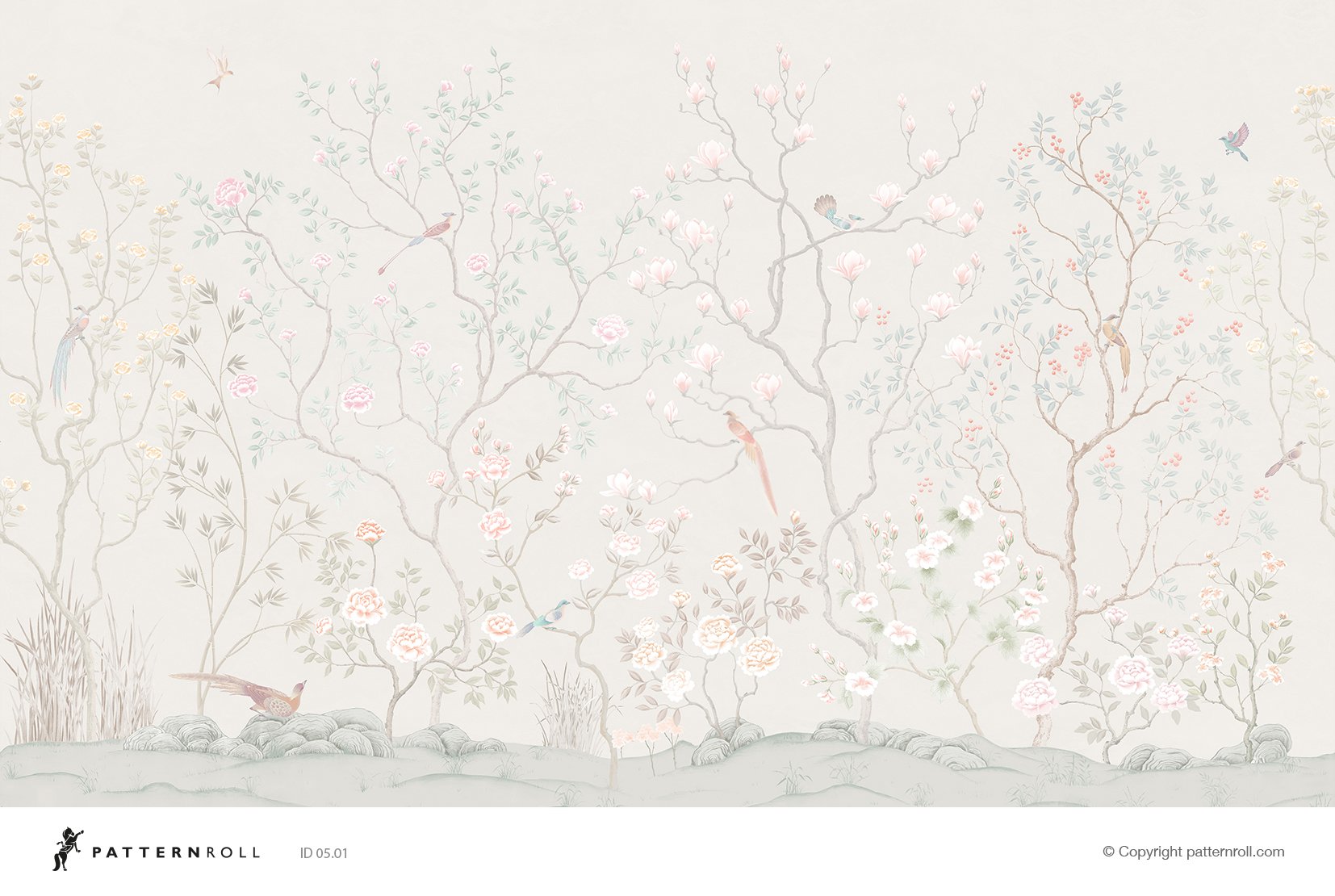 Фотообои и панно 05 . CHINOISERIE_2 на сайте OboiVkus.by