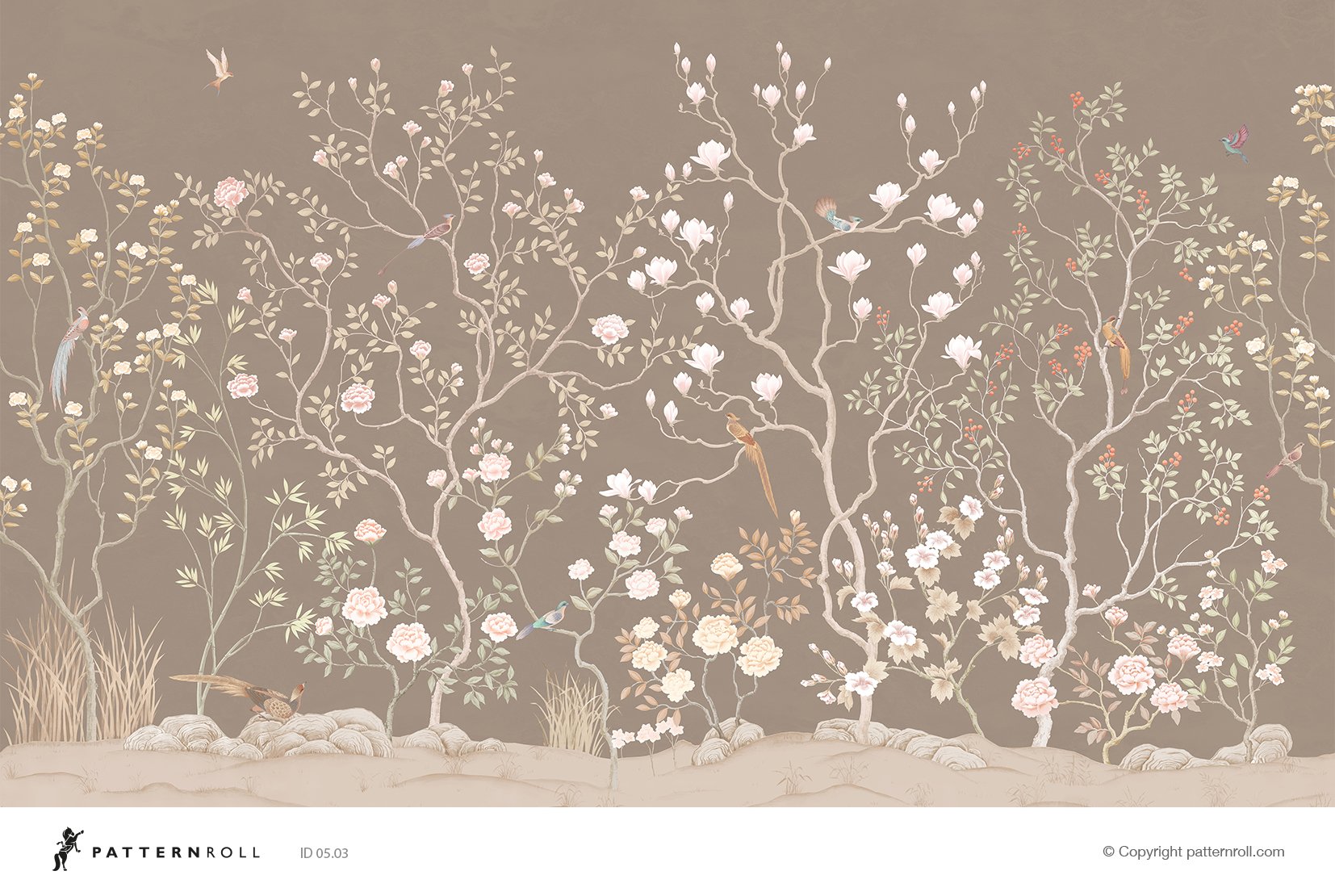 Фотообои и панно 05 . CHINOISERIE_6 на сайте OboiVkus.by