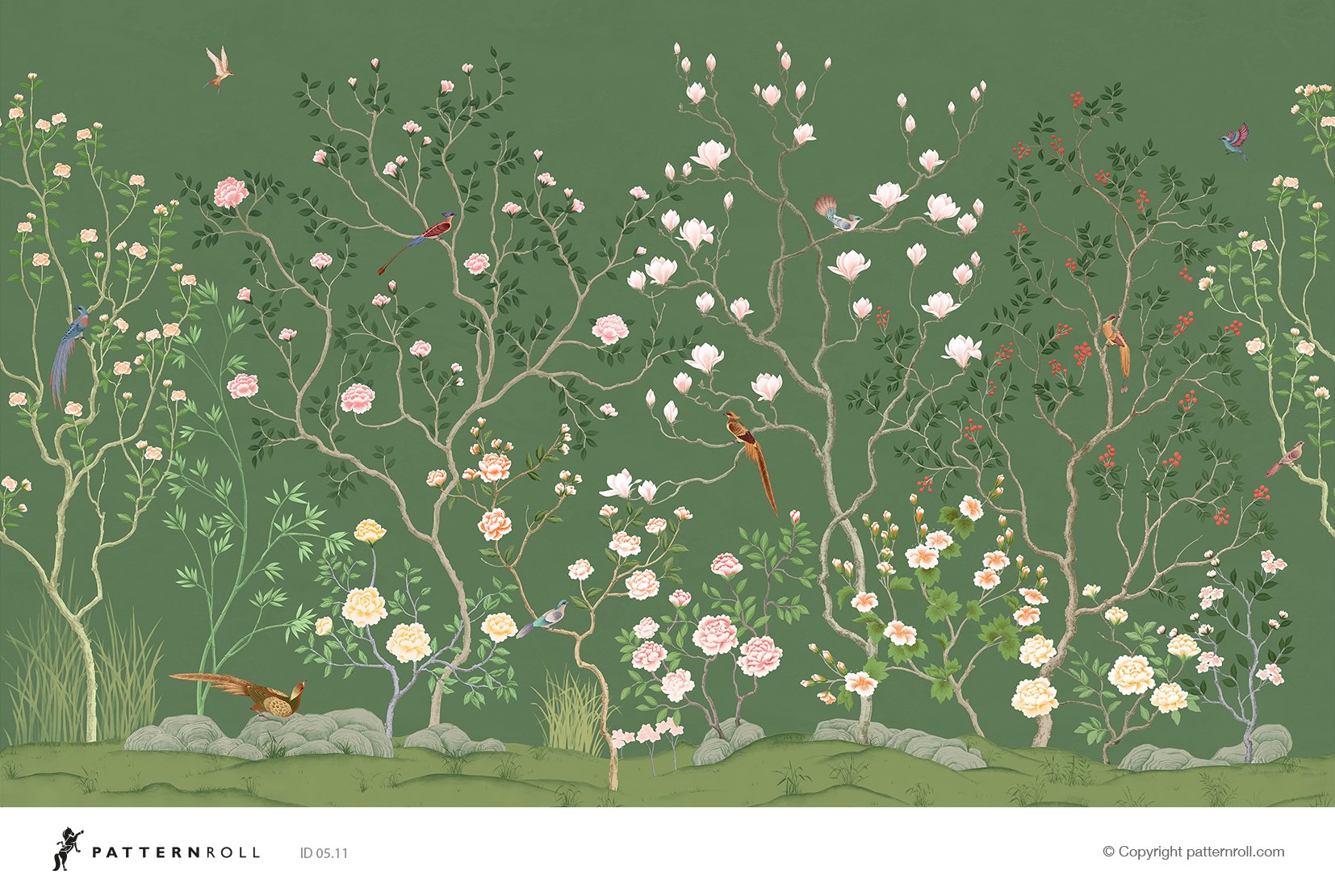 Фотообои и панно 05 . CHINOISERIE_10 на сайте OboiVkus.by