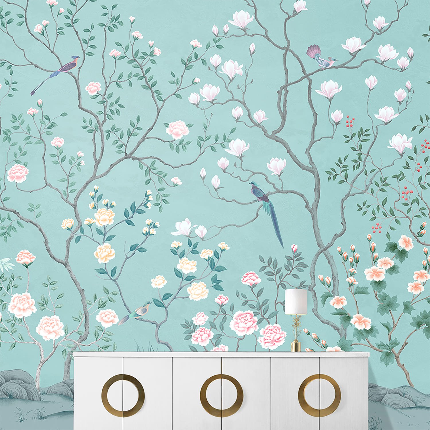 Фотообои и панно 05 . CHINOISERIE_16 на сайте OboiVkus.by