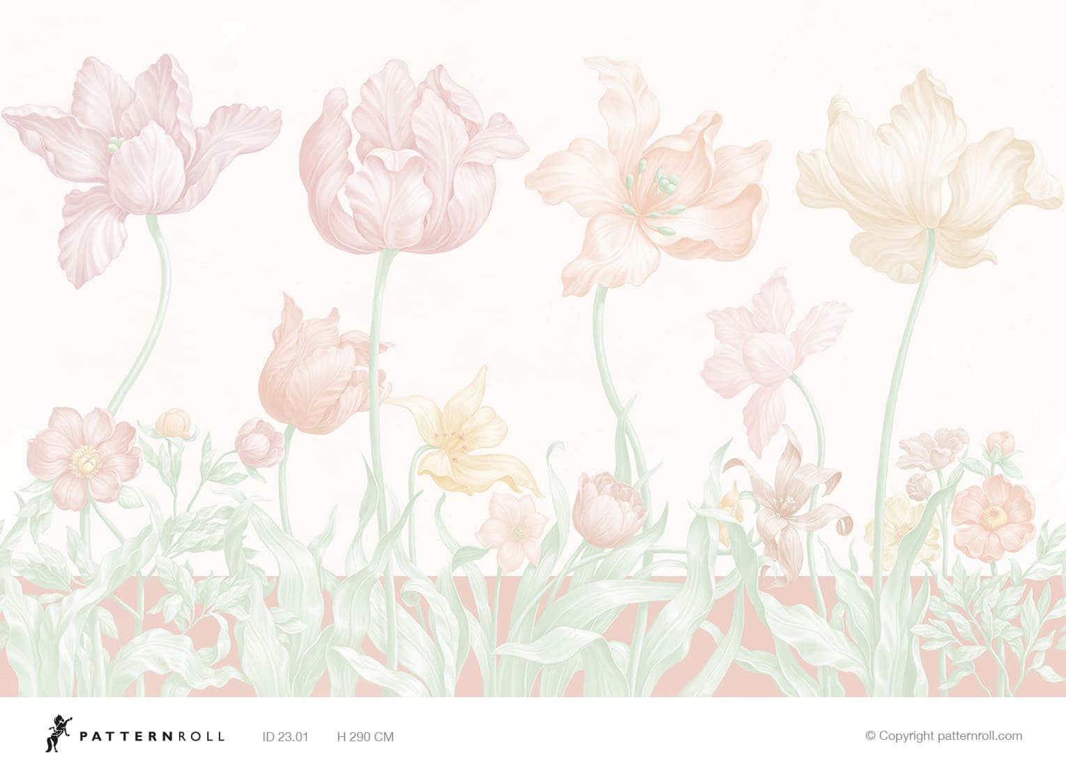 Фотообои и панно 23 . FLORA_4 на сайте OboiVkus.by