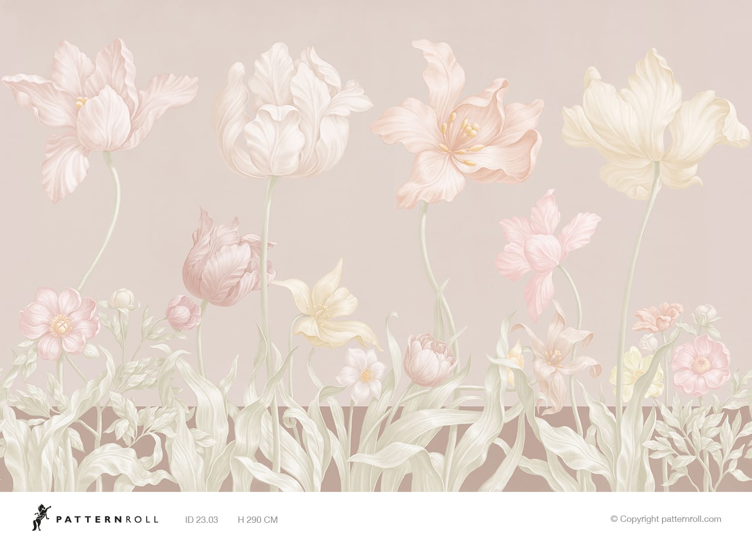 Фотообои и панно 23 . FLORA_6 на сайте OboiVkus.by