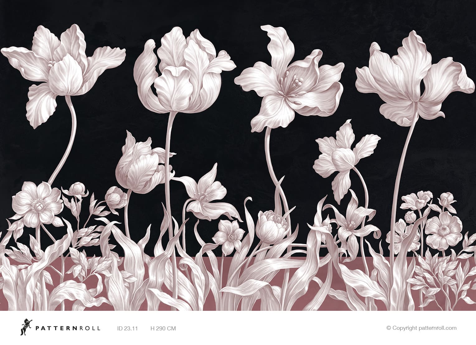Фотообои и панно 23 . FLORA_8 на сайте OboiVkus.by