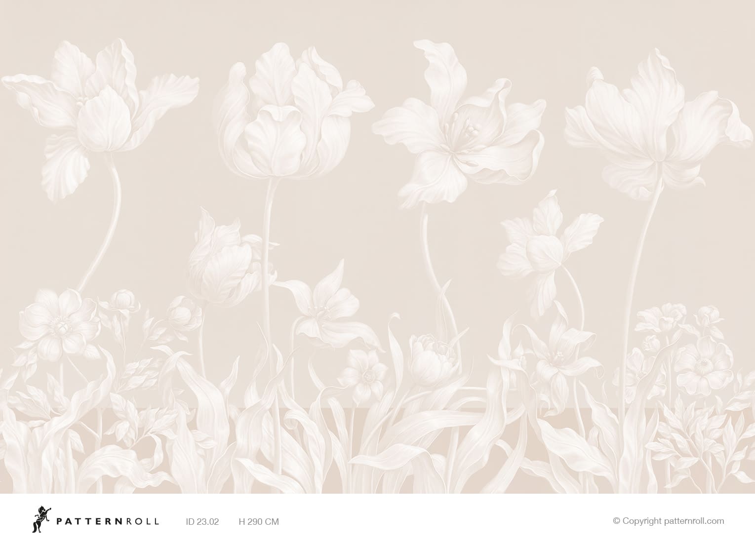 Фотообои и панно 23 . FLORA_10 на сайте OboiVkus.by