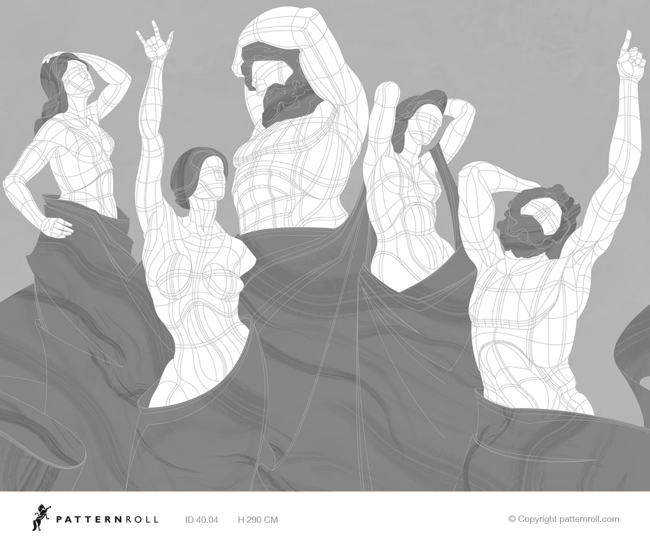 Фотообои и панно 40 . DANCE_4 на сайте OboiVkus.by