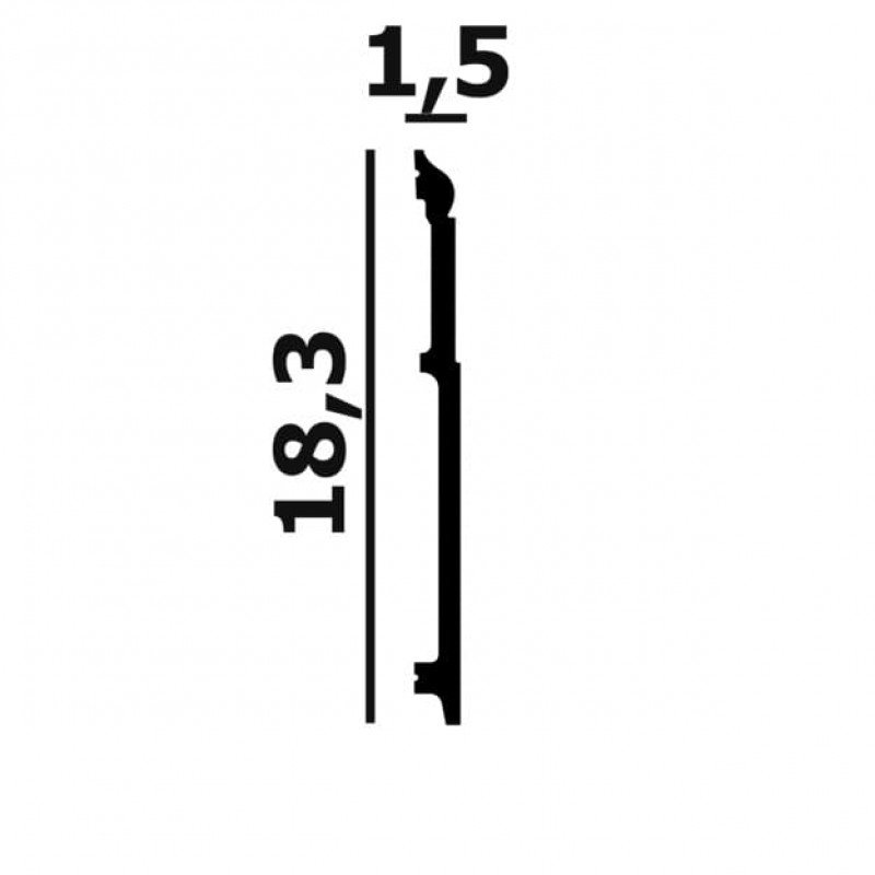 Плинтусы напольные Perfect Plus P115_1 на сайте OboiVkus.by