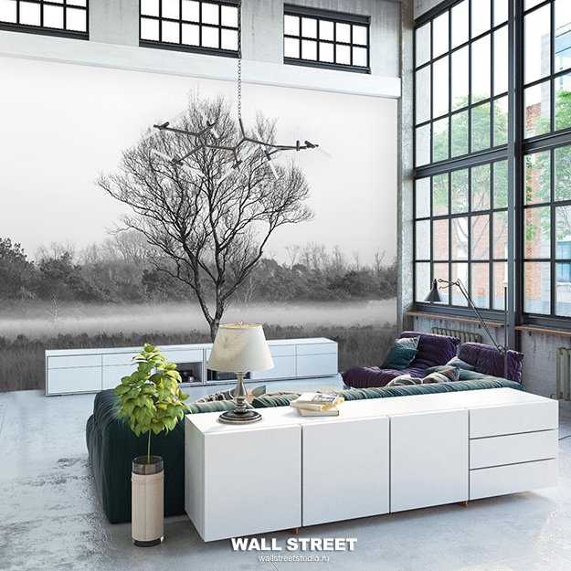 Фрески 16958 (Grayscale)_1 на сайте OboiVkus.by