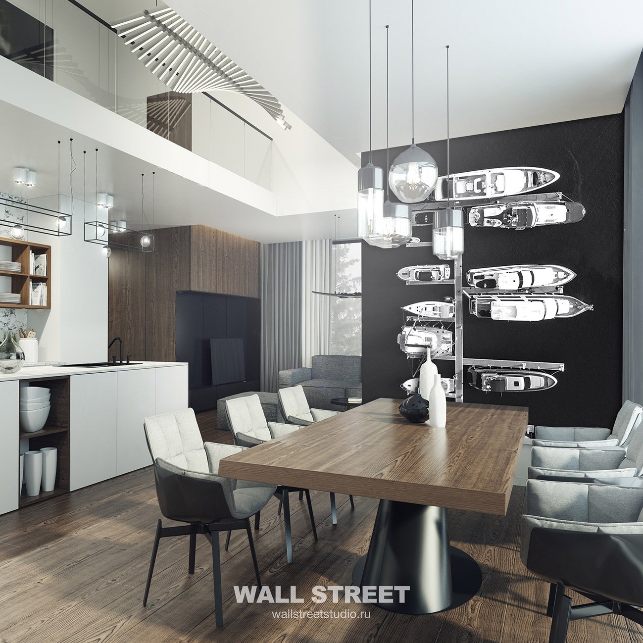 Фрески 20838 (Bird see)_1 на сайте OboiVkus.by