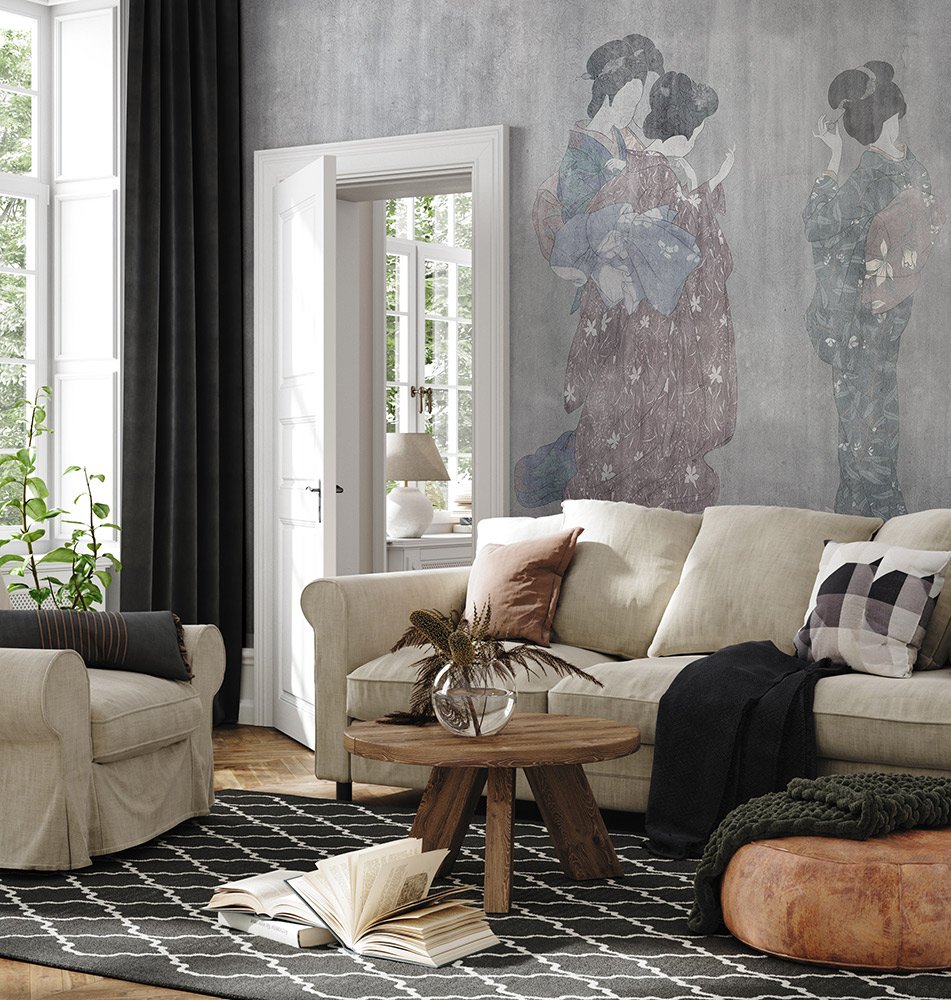 Фотообои и панно Kimono 2_1 на сайте OboiVkus.by