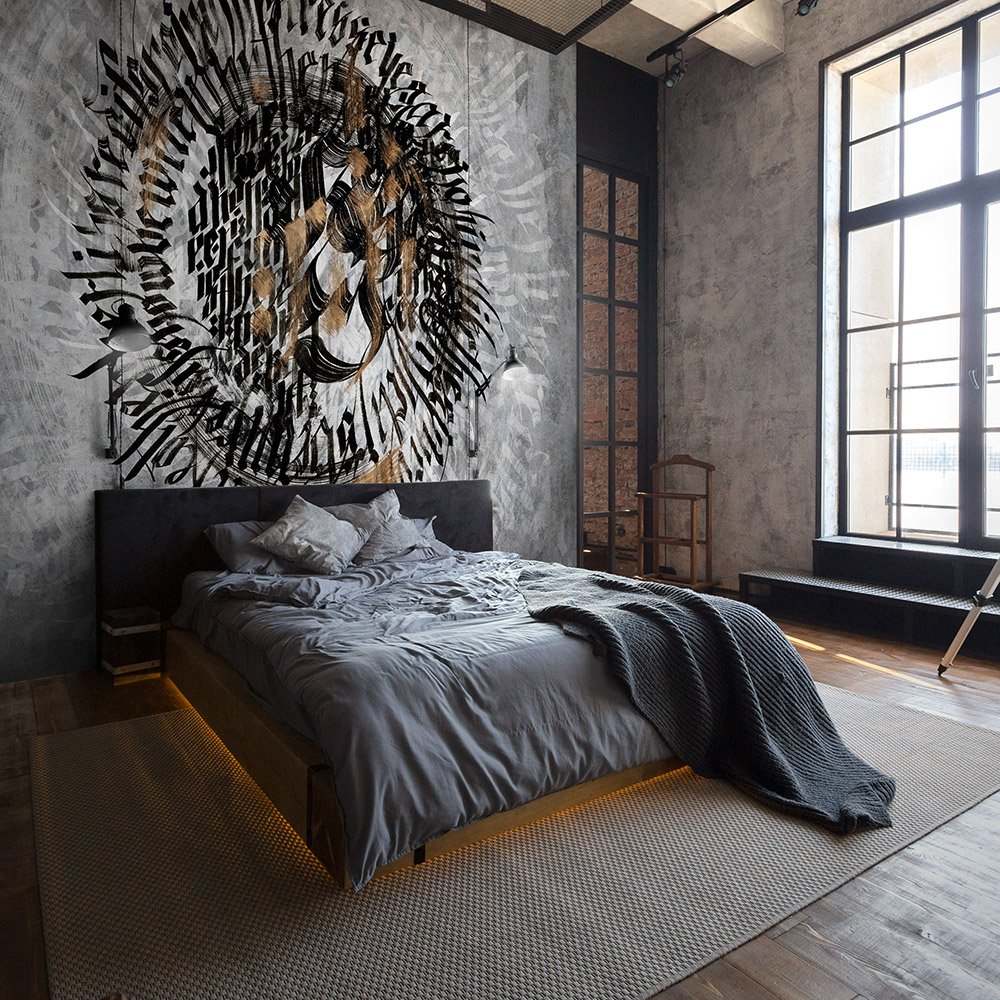 Фотообои и панно Calligraphy 1_1 на сайте OboiVkus.by