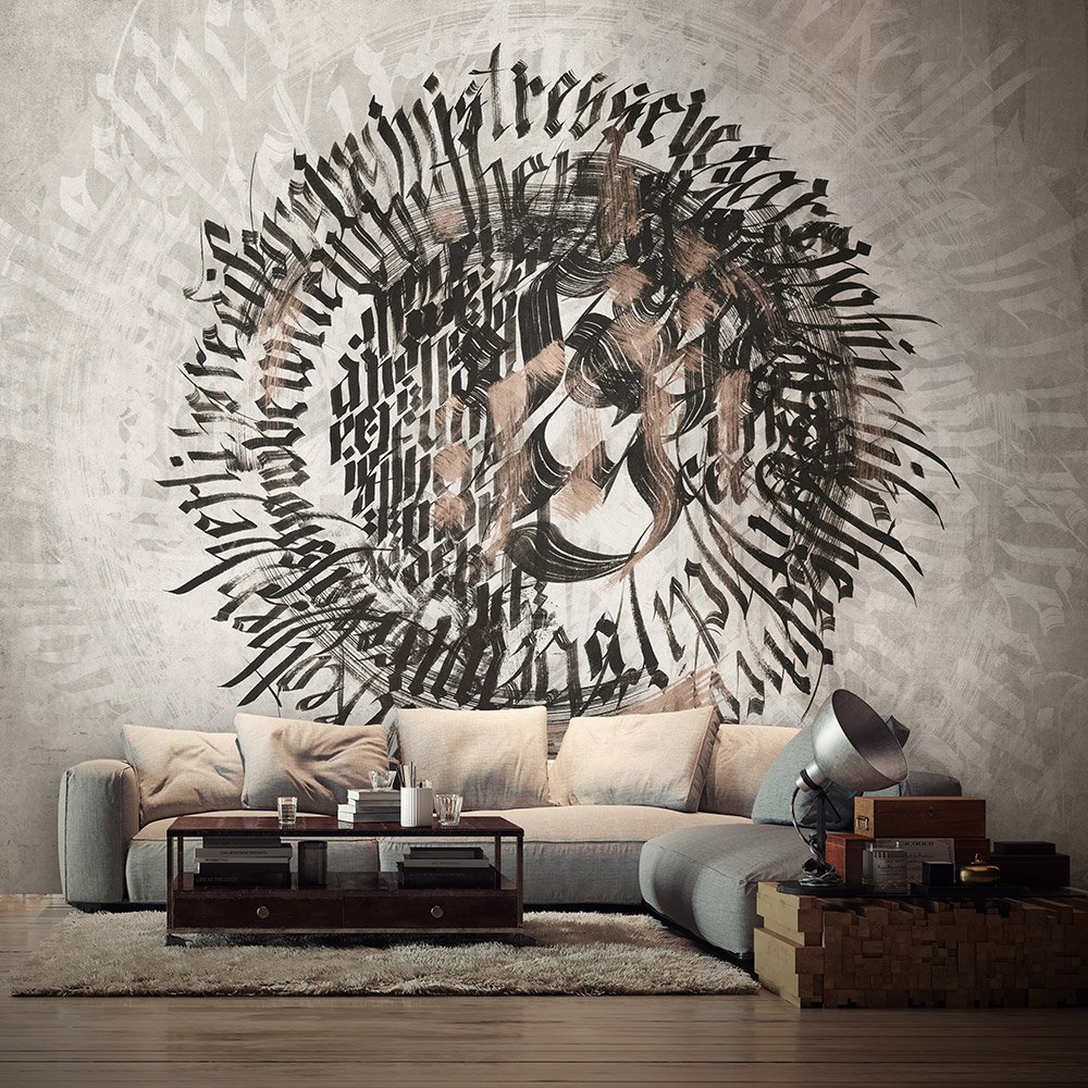Фотообои и панно Calligraphy 2_1 на сайте OboiVkus.by