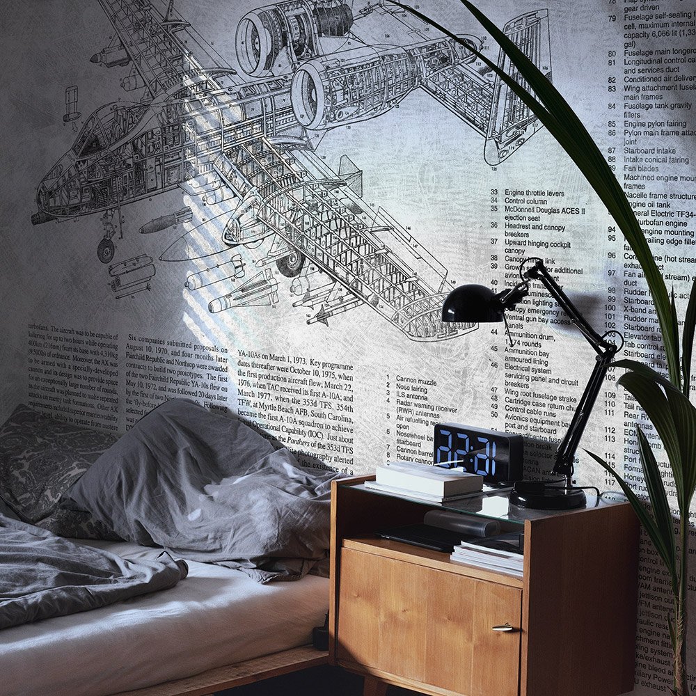 Фотообои и панно Battle Plane 2_2 на сайте OboiVkus.by