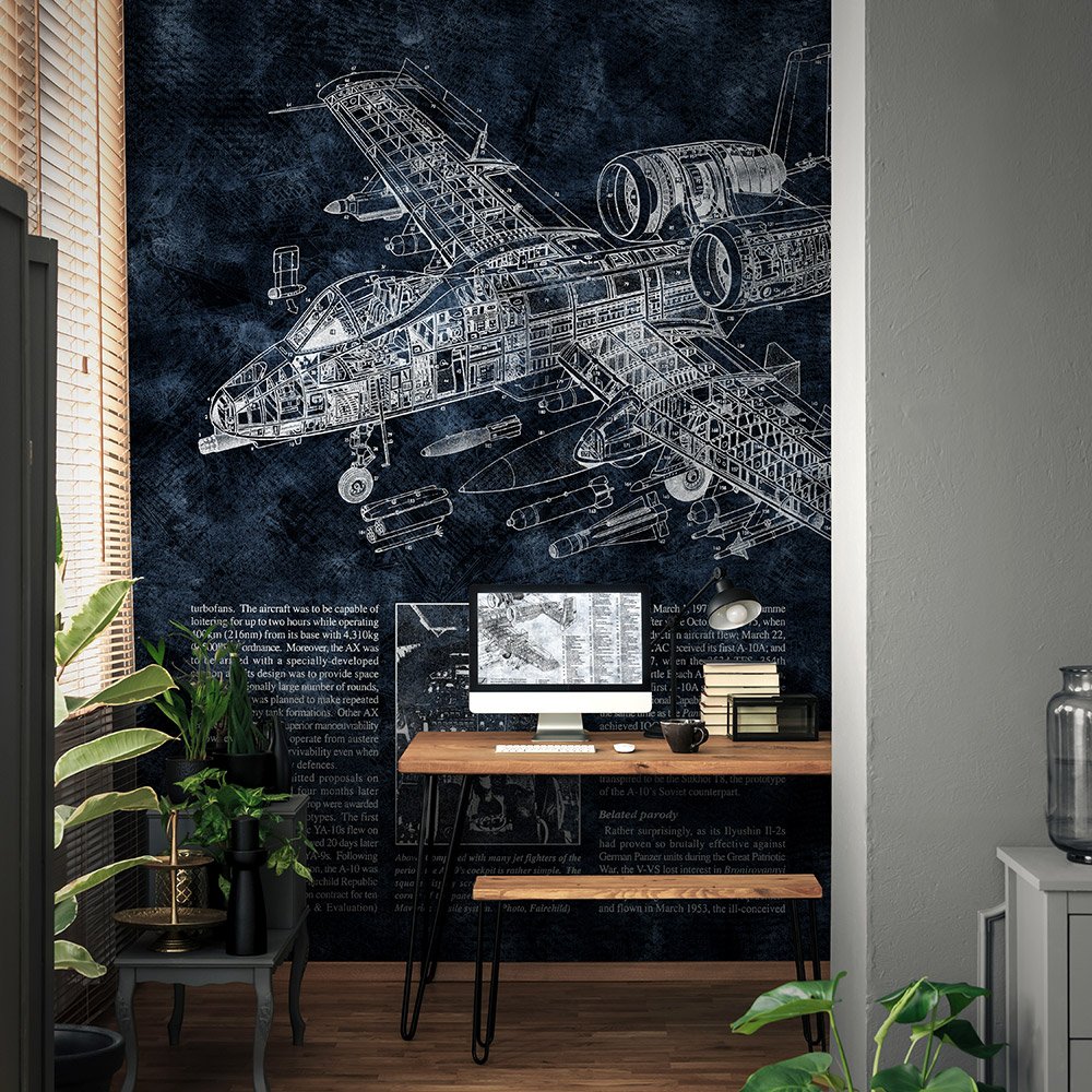 Фотообои и панно Battle Plane 3_1 на сайте OboiVkus.by