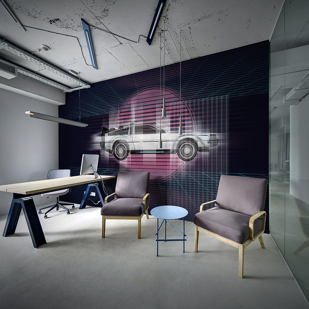 Фотообои и панно Back To The Future 1_1 на сайте OboiVkus.by