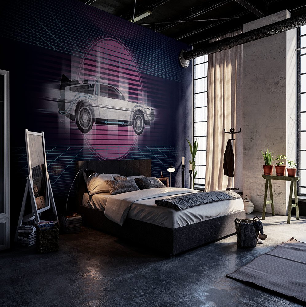 Фотообои и панно Back To The Future 1_2 на сайте OboiVkus.by