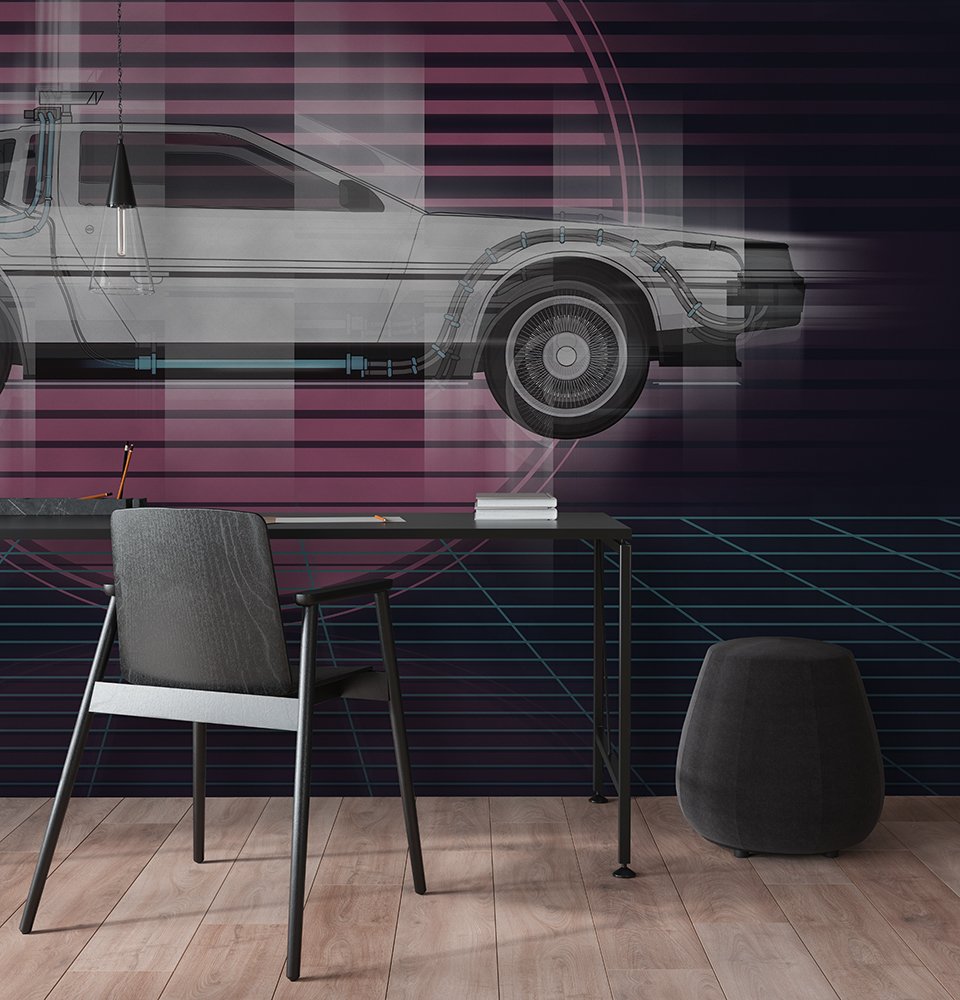Фотообои и панно Back To The Future 1_4 на сайте OboiVkus.by