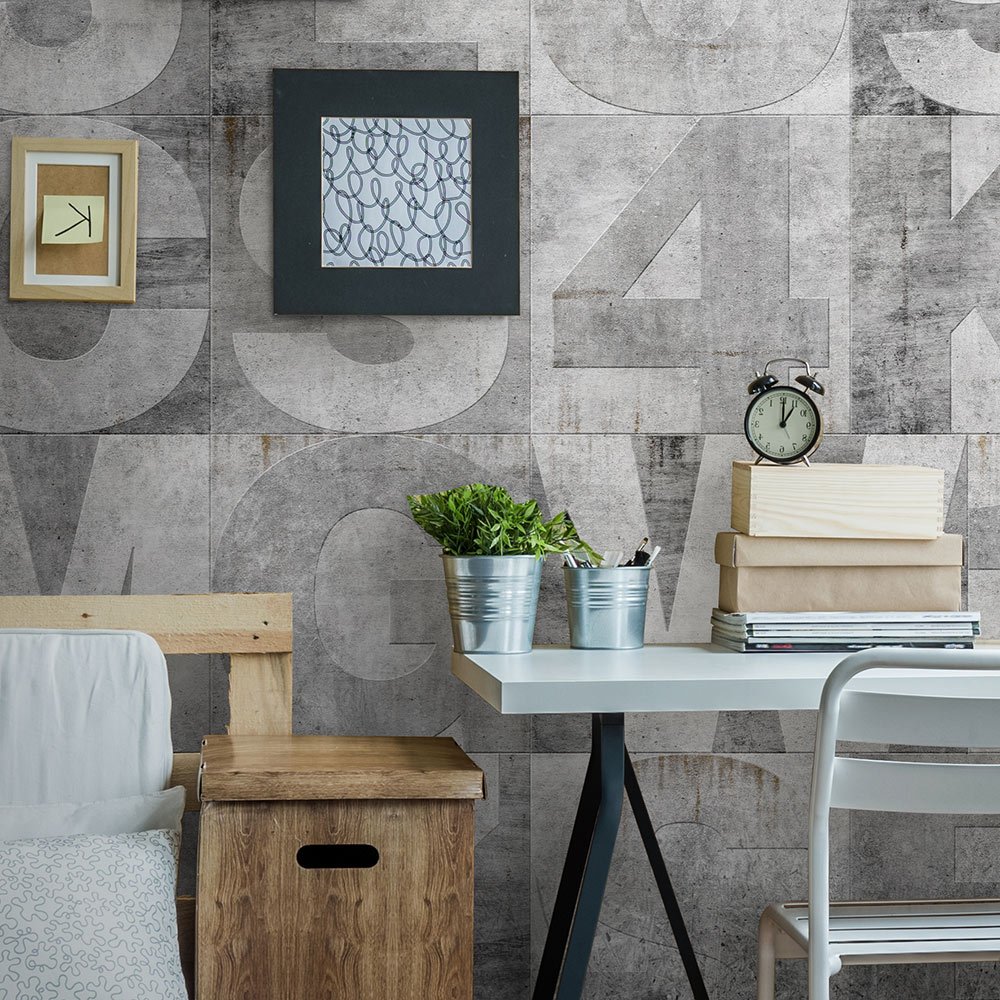 Фотообои и панно Stone Alphabet 1_1 на сайте OboiVkus.by