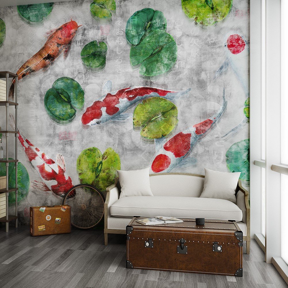 Фотообои и панно Koi 6_1 на сайте OboiVkus.by