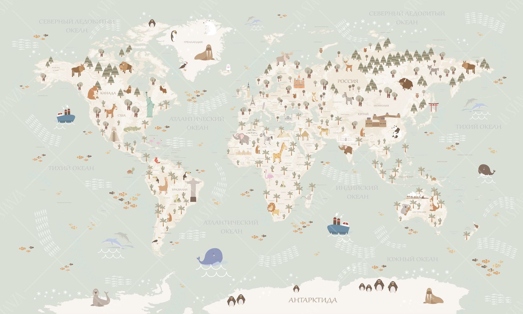 Детские фрески 800552