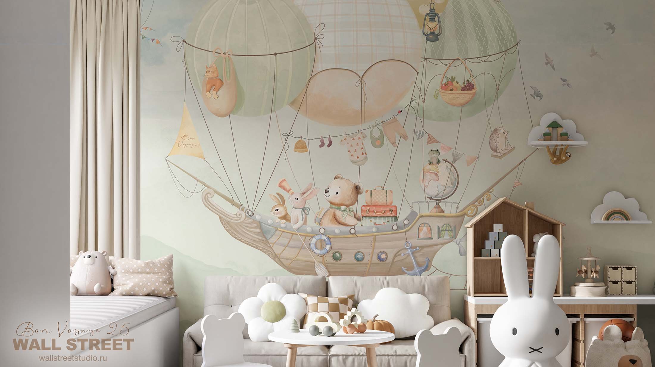 Фрески 31143 (Bon Voyage-25)_1 на сайте OboiVkus.by