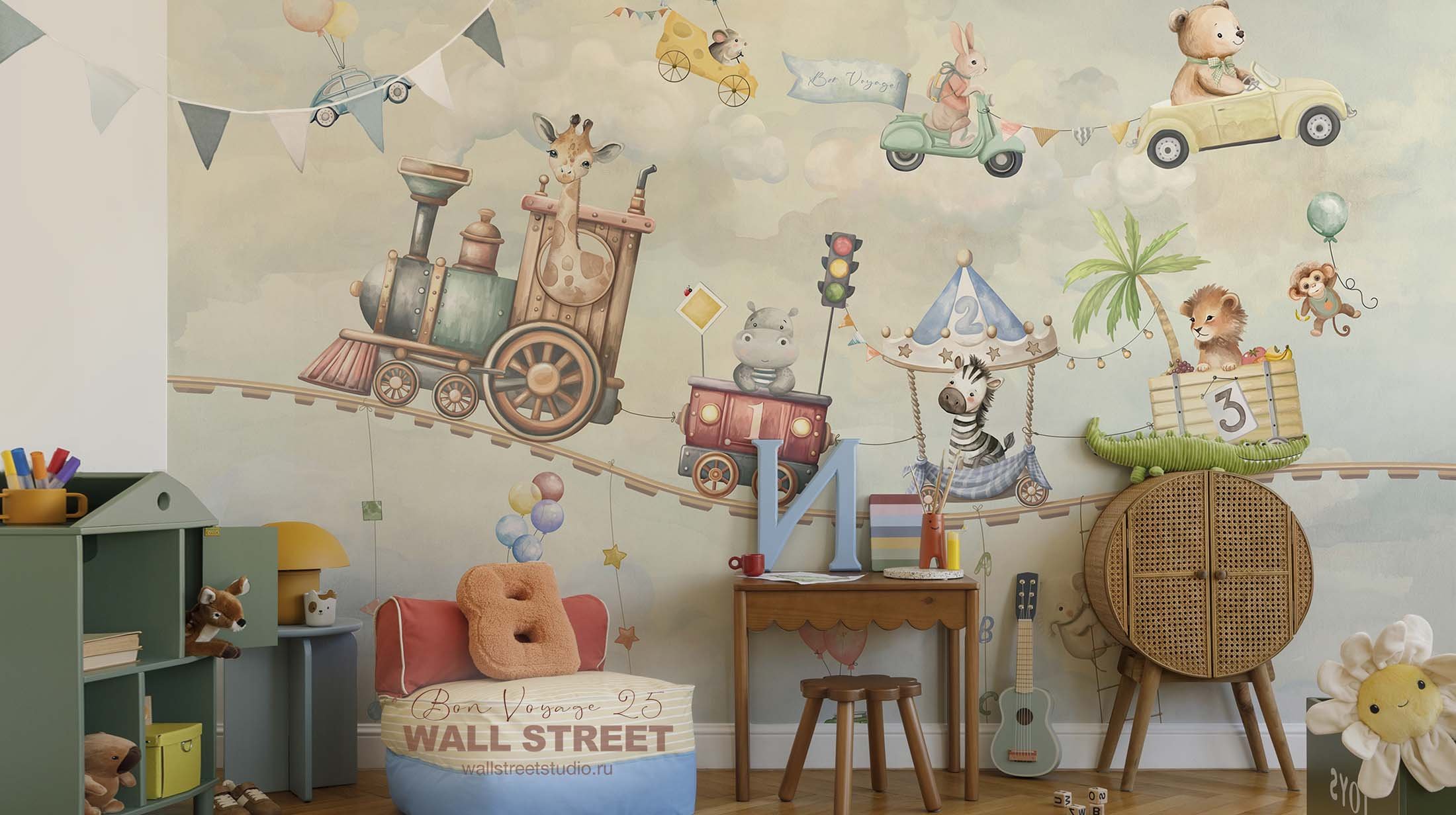 Фрески 31151 (Bon Voyage-25)_1 на сайте OboiVkus.by