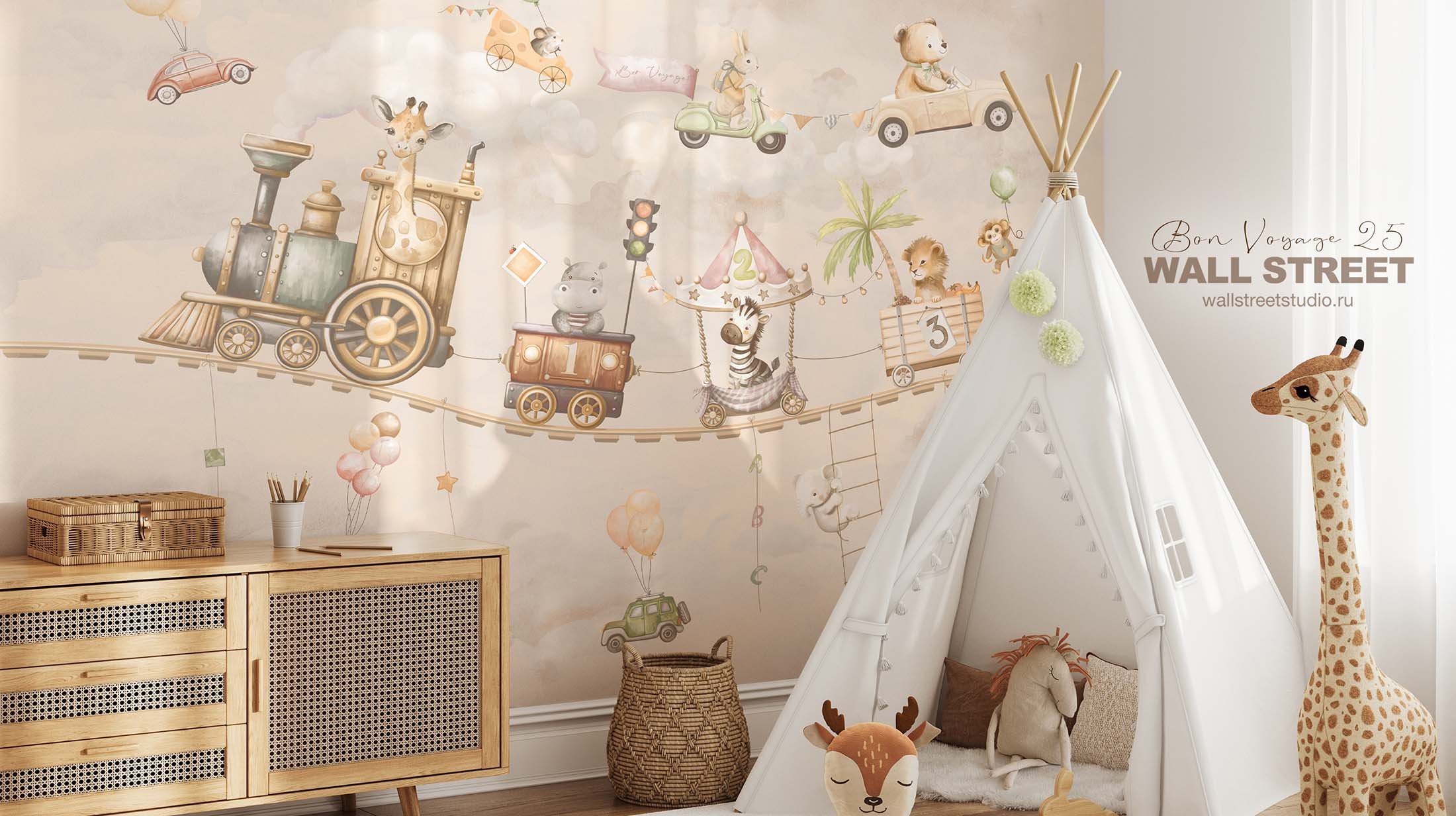 Фрески 31152 (Bon Voyage-25)_1 на сайте OboiVkus.by