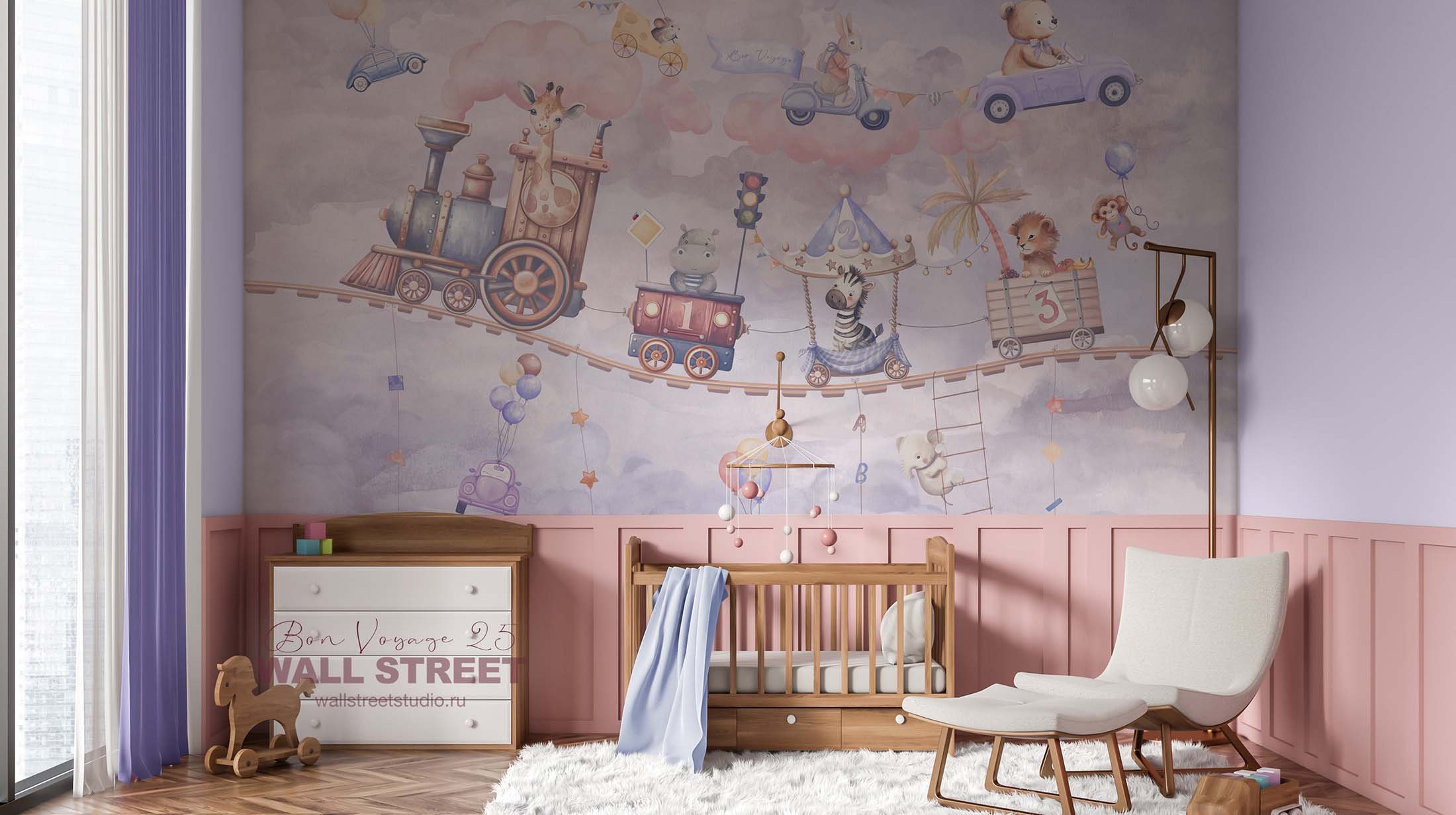 Фрески 31153 (Bon Voyage-25)_1 на сайте OboiVkus.by