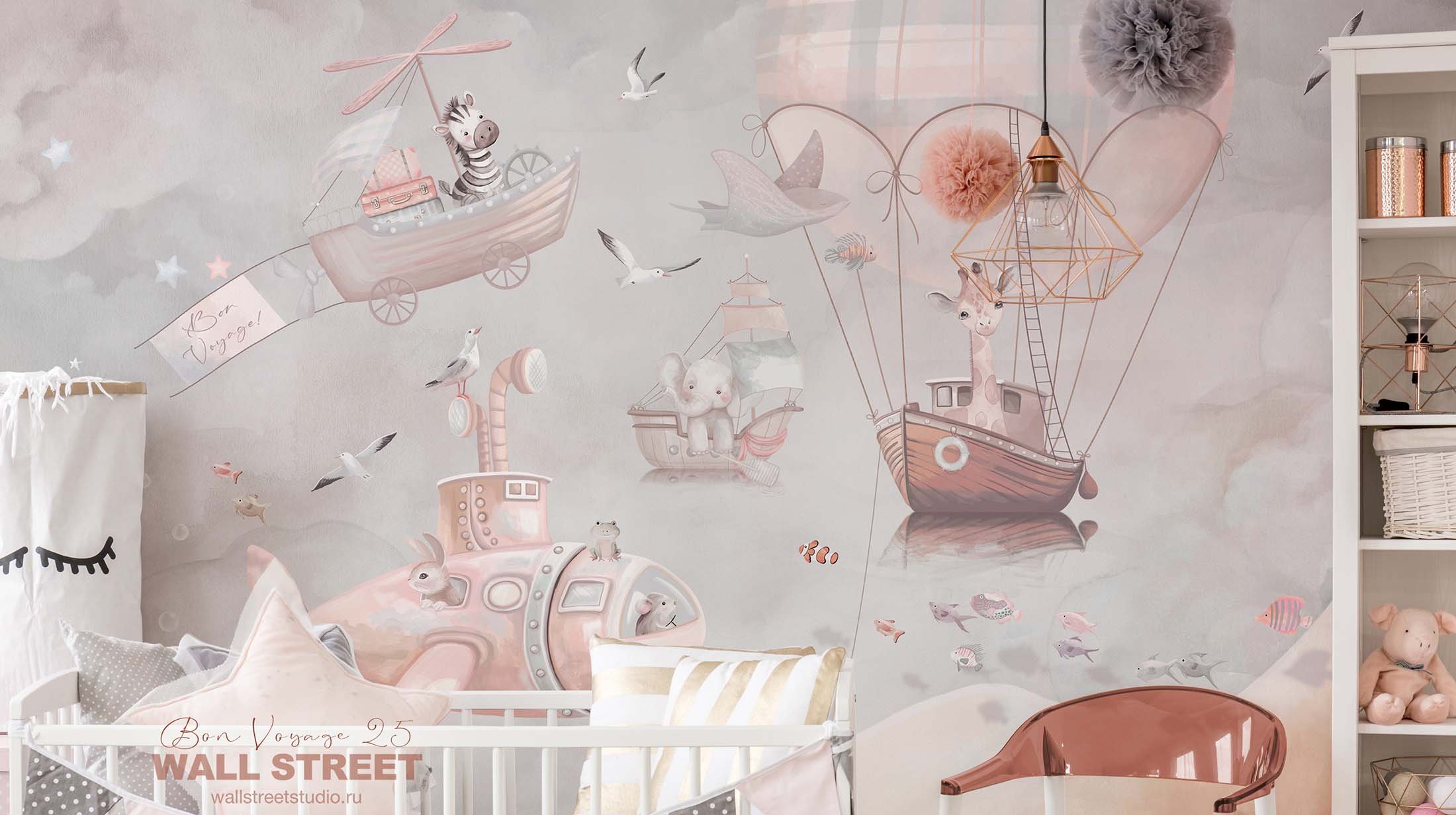 Фрески 31157 (Bon Voyage-25)_1 на сайте OboiVkus.by