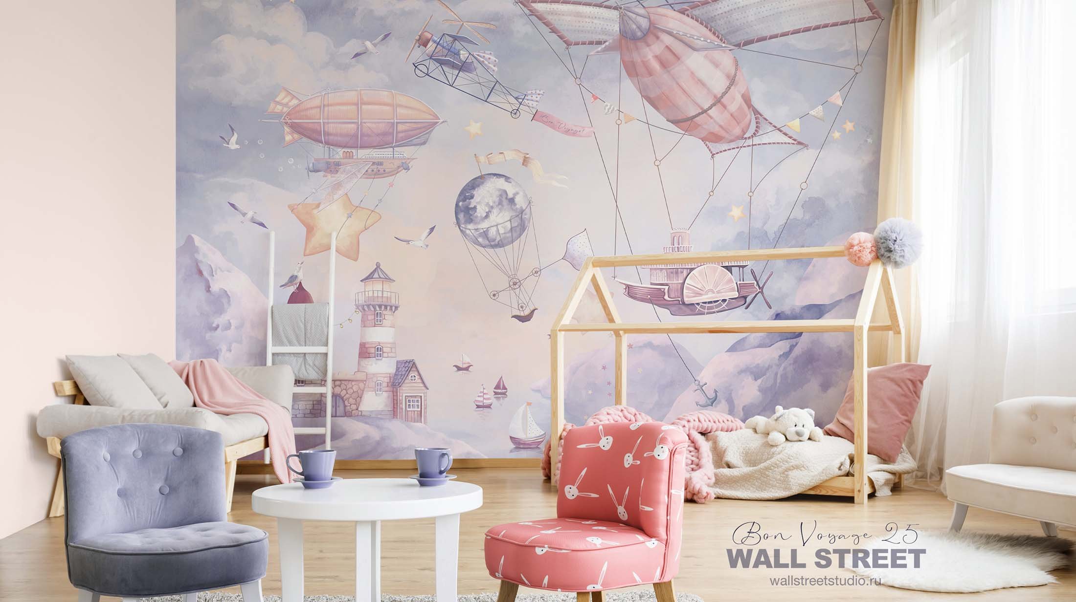 Фрески 31163 (Bon Voyage-25)_1 на сайте OboiVkus.by