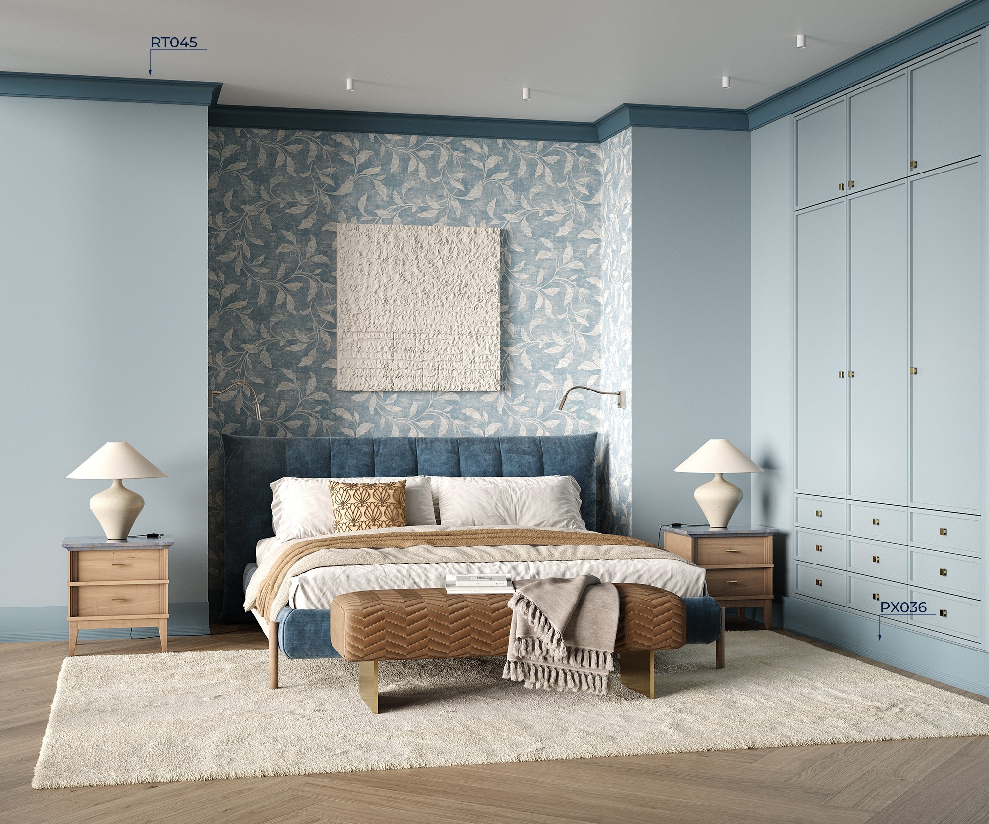 Плинтусы напольные PX036_3 на сайте OboiVkus.by