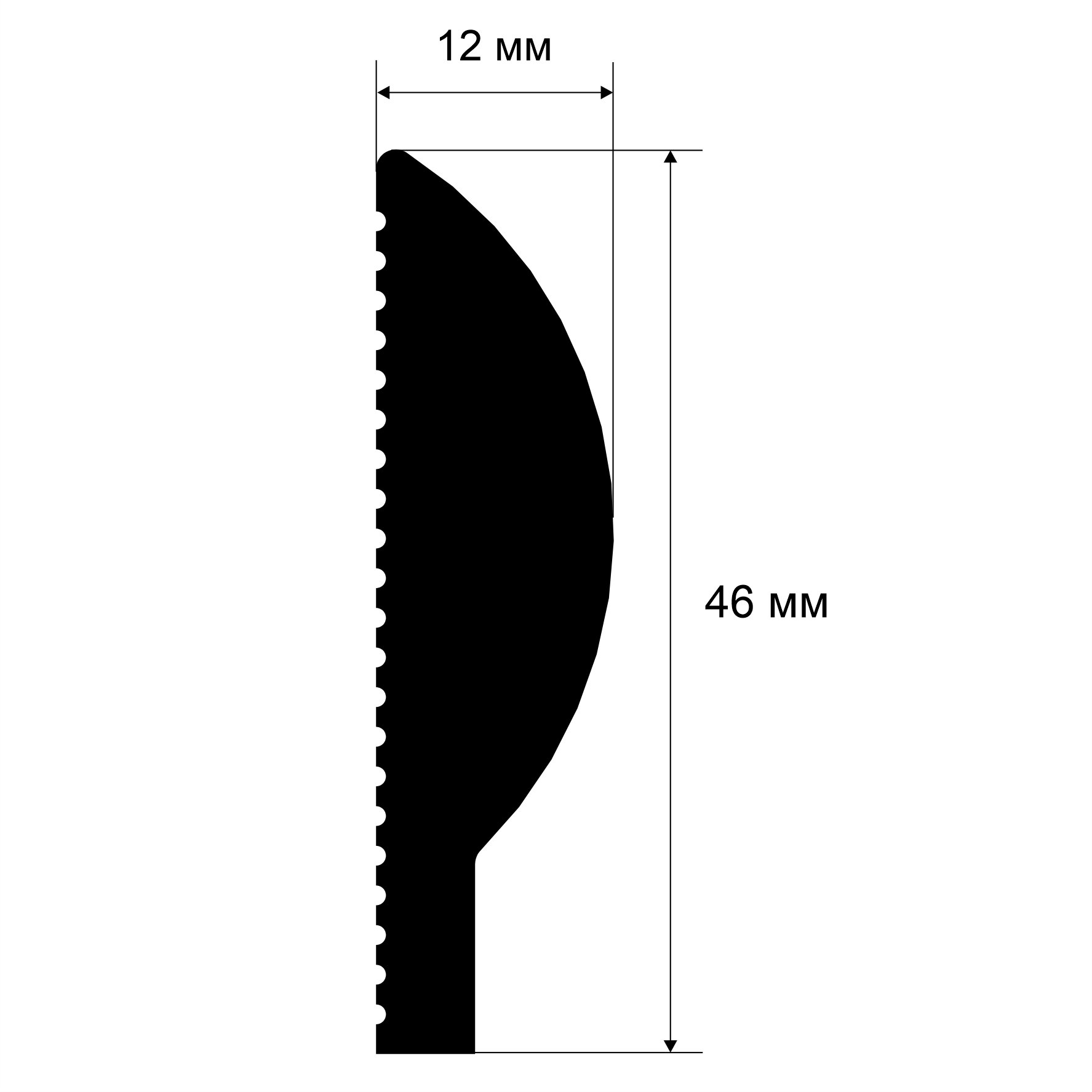 Молдинги, рейки, углы MF005 финишный_1 на сайте OboiVkus.by