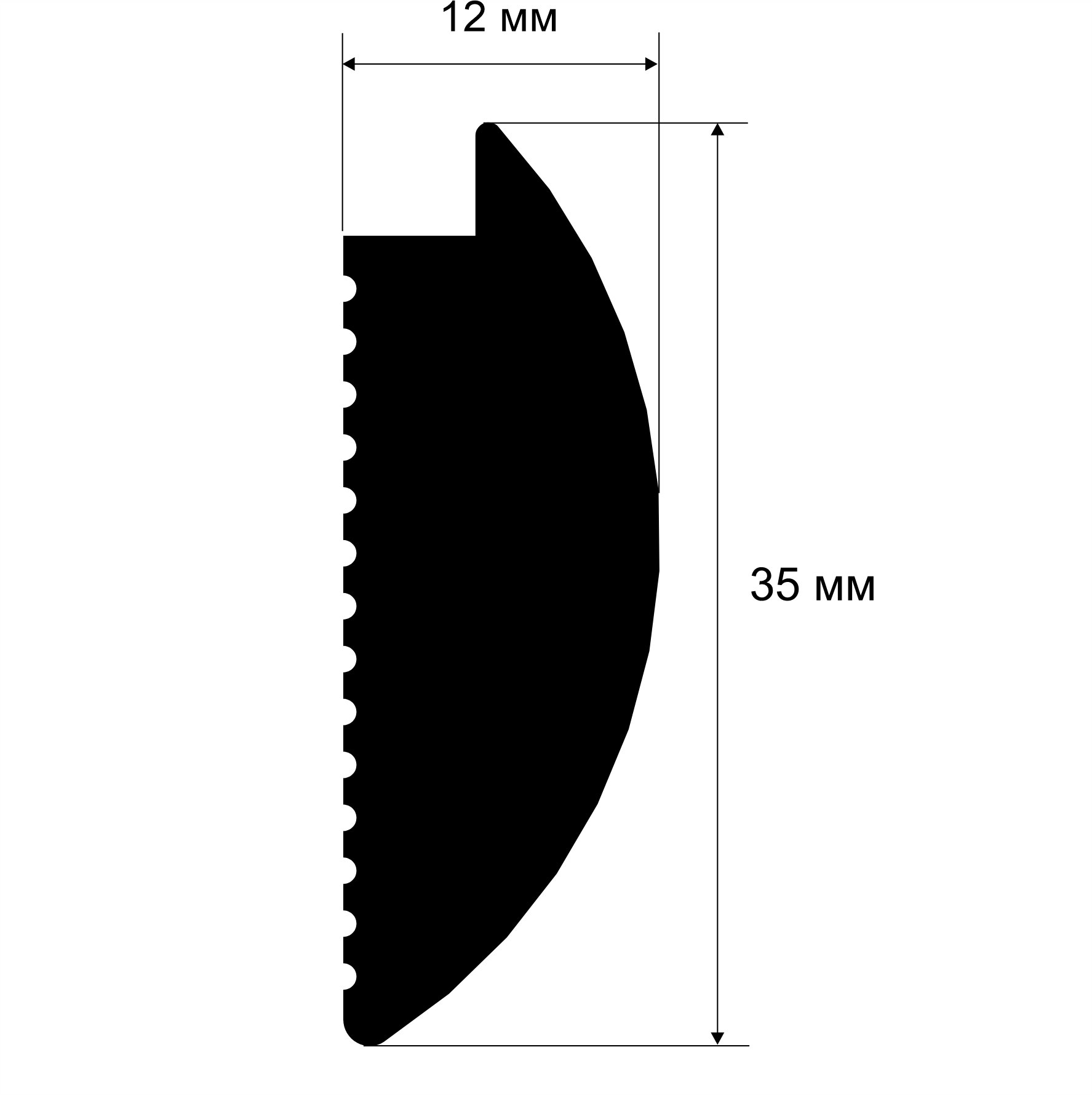 Молдинги, рейки, углы MF006 финишный_1 на сайте OboiVkus.by