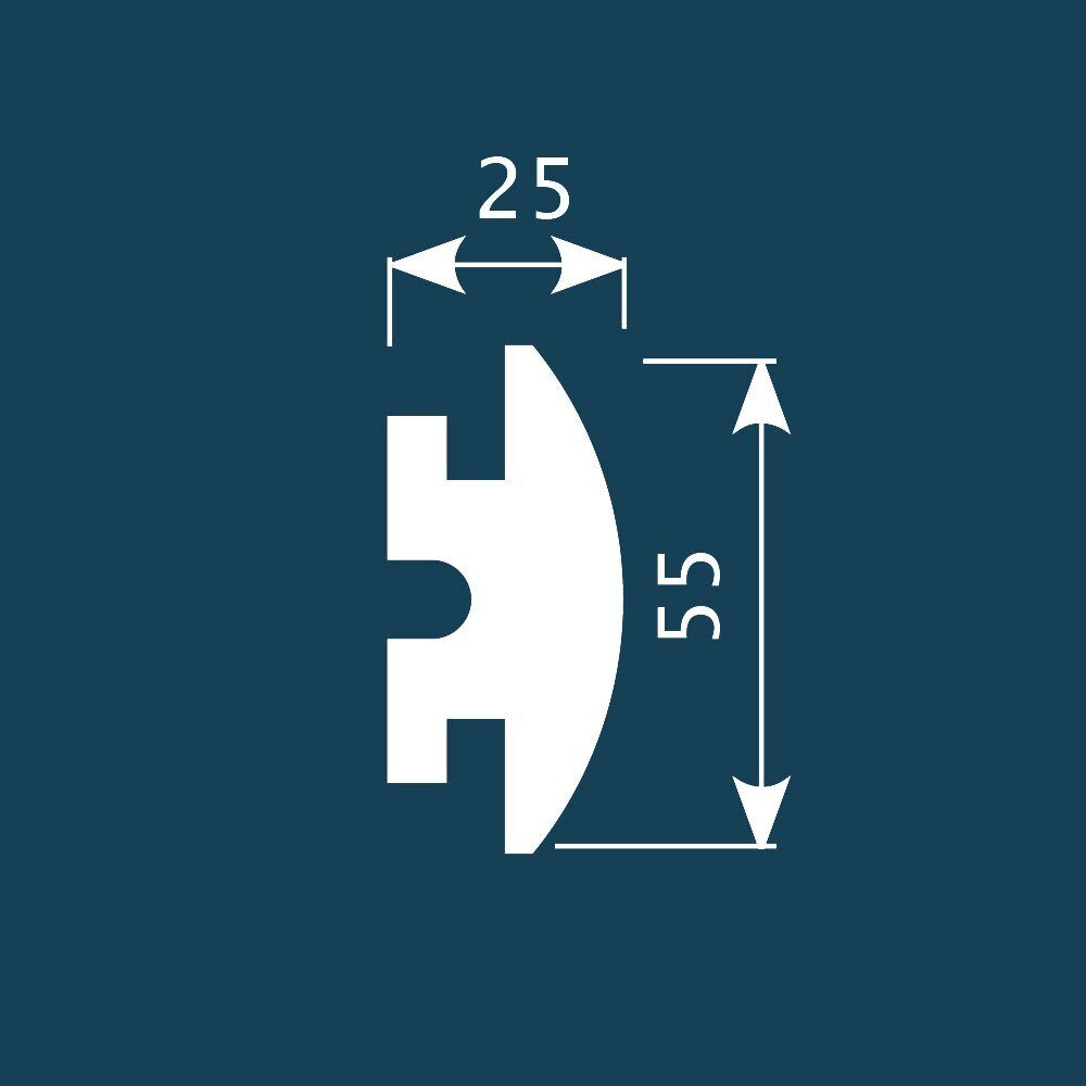 Молдинги, рейки, углы MX010_2 на сайте OboiVkus.by