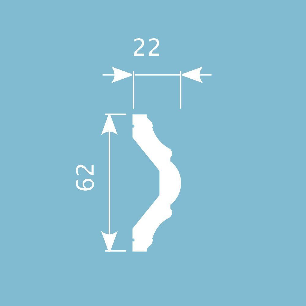 Молдинги, рейки, углы MX022_1 на сайте OboiVkus.by