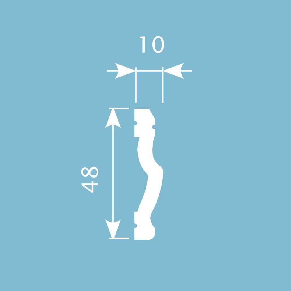 Молдинги, рейки, углы MX023_1 на сайте OboiVkus.by