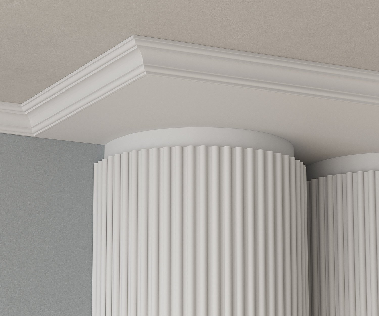 Карнизы потолочные KX008_2 на сайте OboiVkus.by