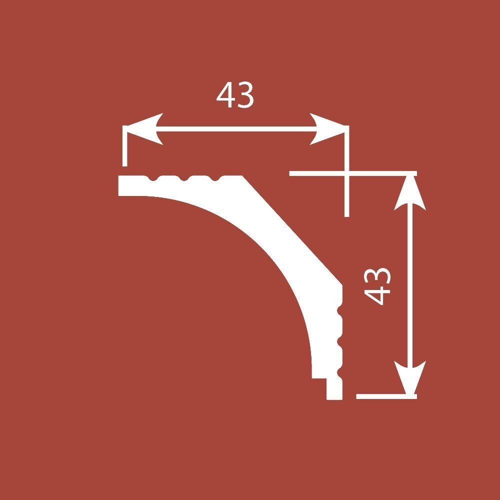 Карнизы потолочные KX016_1 на сайте OboiVkus.by