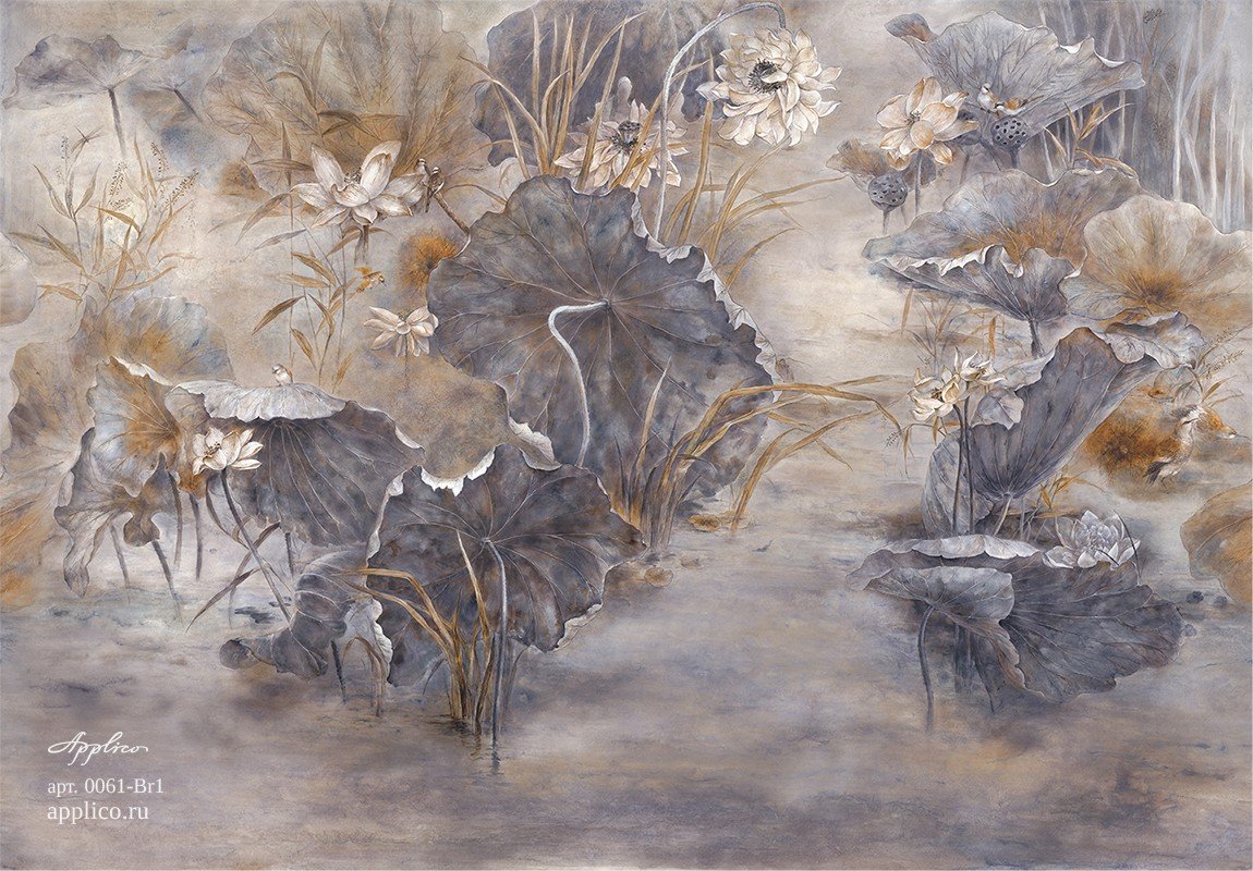 Восточная акварель OP 0061-Br1