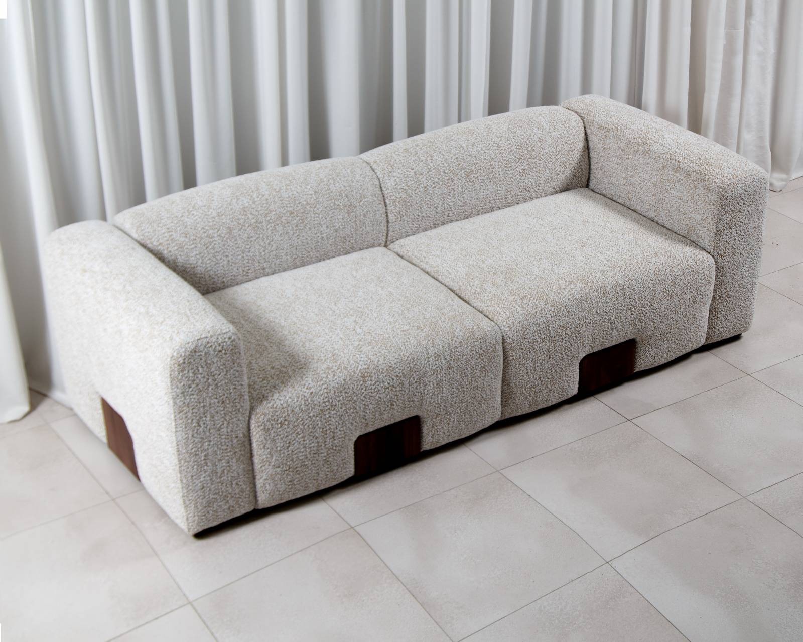 Диваны Клауд: диван прямой двухместный, со спальным местом_1 на сайте OboiVkus.by