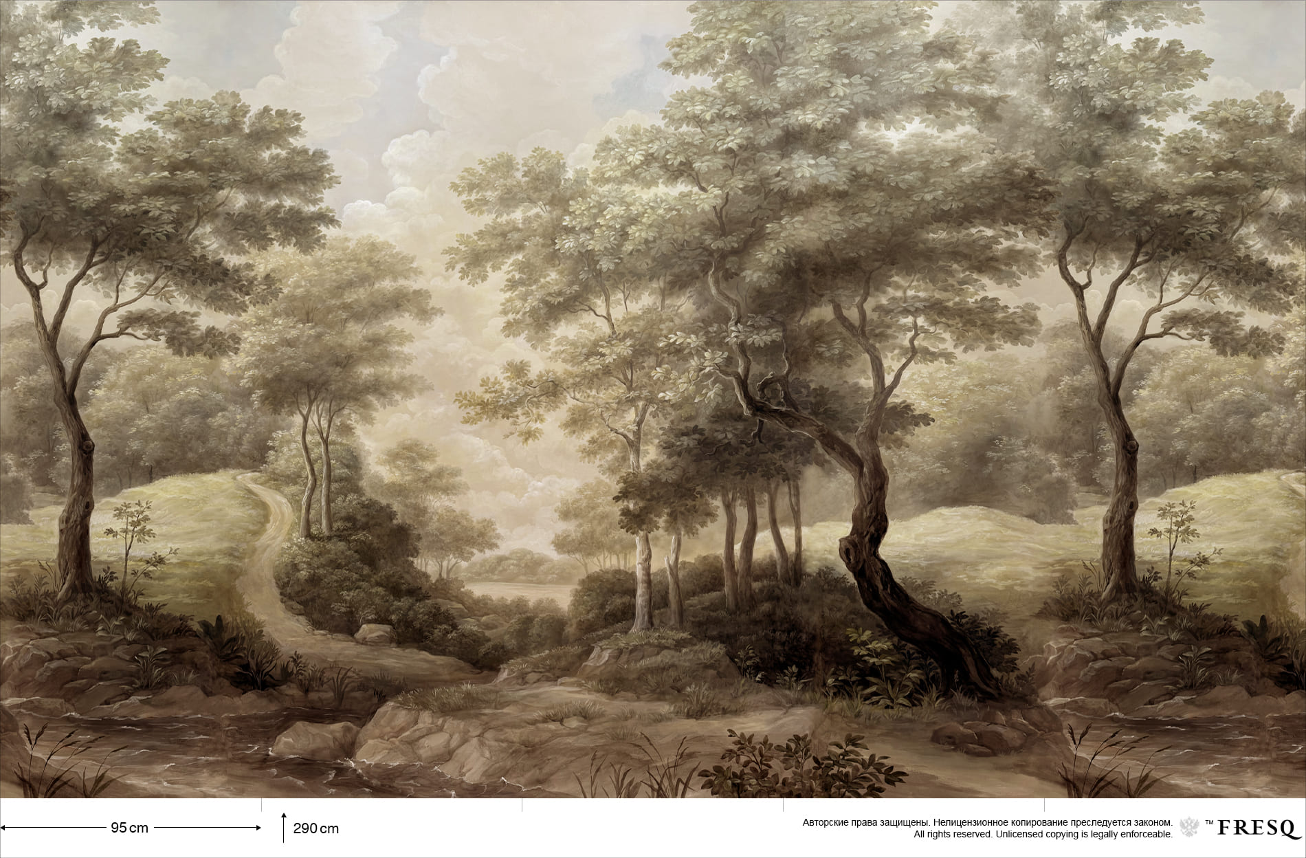 Фотообои и панно JVS.15_3 на сайте OboiVkus.by